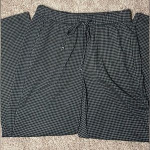 Black & White Pattern Dress Pants